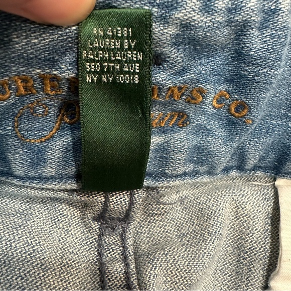 Lauren Ralph Lauren, size women's 14, Wide Leg, light wash jeans‎ - Picture 6 of 7